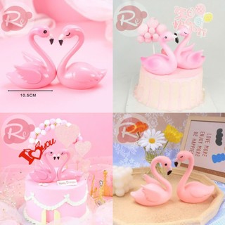 [SIÊU RẺ❤️] – Đôi Hồng Hạc - Trang trí bánh sinh nhật bánh kem