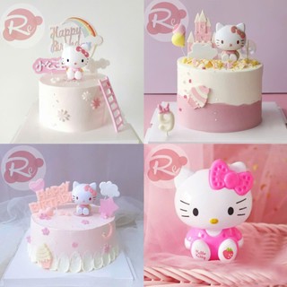 [SIÊU RẺ❤️] – Hello Kitty - Trang trí bánh sinh nhật bánh kem
