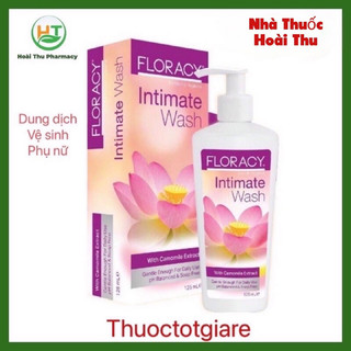 Dung dịch vệ sinh phụ nữ Floracy Intimate 125 ml - Nhập khẩu Thổ Nhĩ Kỳ