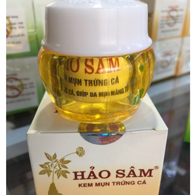Kem HẢO SÂM hết mụn, hết thâm, trắng mịn da (15g)