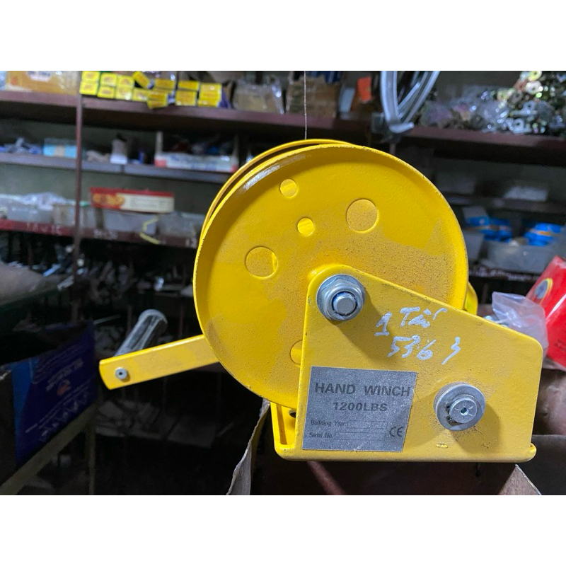 (Rẻ Nhất) Tời Quay Tay Siêu Khoẻ Tải 1000LBS - 1200LBS - 1600LBS
