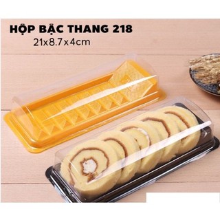 Hộp nhựa đựng bánh cuộn 21-8 set 10 cái