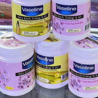( Thái Lan) ￼Body Siêu Kích Trắng Vaseline 250g