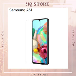 Kính cường lực Samsung A51 trong suốt không full Glass 9H