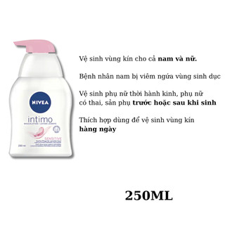 Dung dịch vệ sinh phụ nữ Nivea intimo 250ml