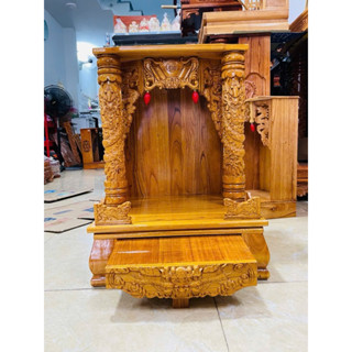SALE HÀNG ĐẸP LOẠI 1- Bàn thờ ông địa thần tài gỗ xoan đào cao cấp