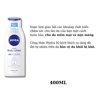 Dưỡng thể Nivea 400ml – Hàng Đức