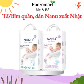Bỉm quần Nanu xuất nhật cao cấp size M50/L50/XL50/XXL50/XXXL50