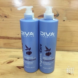 DẦU GỘI CẶP DIVA XANH MỀM MƯỢT