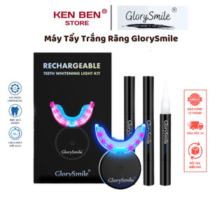 Máy Tẩy Trắng Răng GlorySmile Làm Trắng Răng Không Ê Buốt, An Toàn Tự Nhiên, Bật Tông Nhanh Chóng