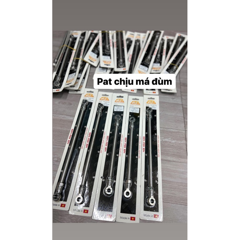 Pat chịu má đùm Inox 304 CTS dành cho Wave Dream Fu
