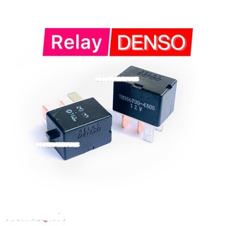 Relay 4 chân denso đen - lùn, chất lượng như nais bosch mitsuba omron seido rờ le rơ chân chống nước 12v tn156700-4300