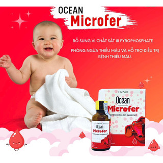 OCEAN MICROFER - Bổ sung Sắt cho trẻ nhỏ