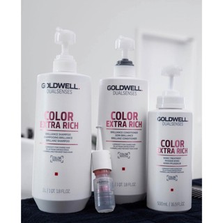 LẺ DẦU GỘI HOẶC DẦU XẢ SIÊU DƯỠNG MÀU GOLDWELL COLOR EXTRA RICH 1000ML