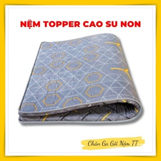 Nệm Topper Cao Su Non 5cm Giá Rẻ Đủ Kích Thước - Êm Ái, Không Xẹp Lún | Nệm Văn Phòng, Ký Túc Xá