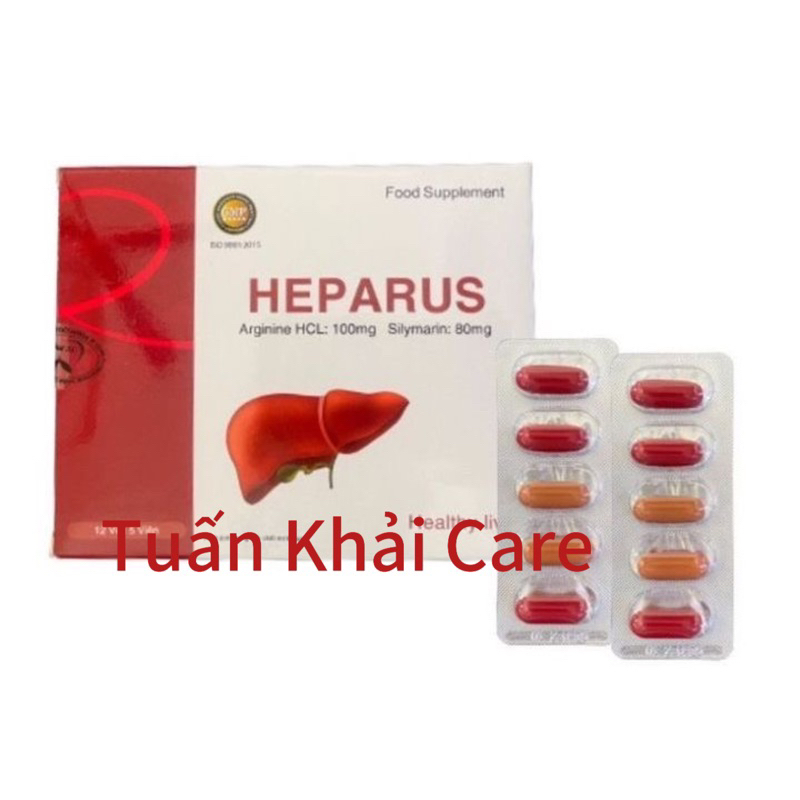 Viên uống Giải Độc Gan HEPARUS - Hộp 60 Viên