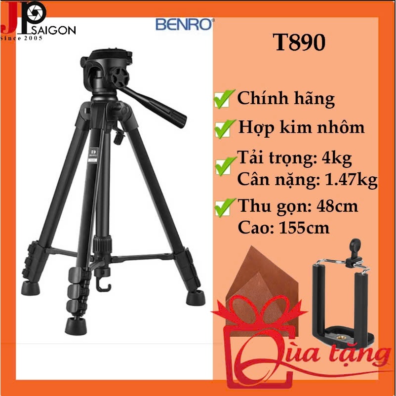 CHÂN MÁY ẢNH BENRO T880EX/T890