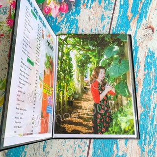 Sổ menu bìa da A4 ( 20 tờ )