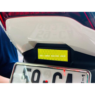 [ 1 TEM ] TEM DECAL PHẢN QUANG ĐUÔI DÁN MẮT MÈO BIỂN SỐ