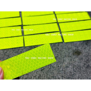 [ 1 TEM ] TEM DECAL PHẢN QUANG ĐUÔI DÁN MẮT MÈO BIỂN SỐ