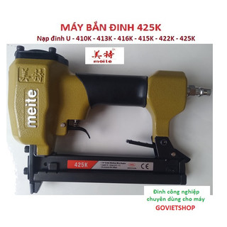 Máy bắn đinh 425K - hiệu Meite - dùng nạp ghim U hệ K công nghiệp từ K410 đến K425