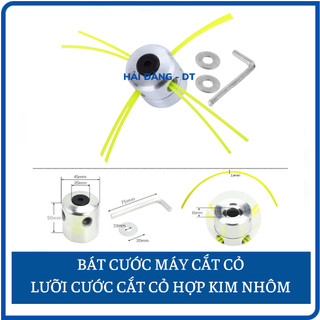 Bát cước máy cắt cỏ, Đầu cước cắt cỏ chất liệu hợp kim nhôm