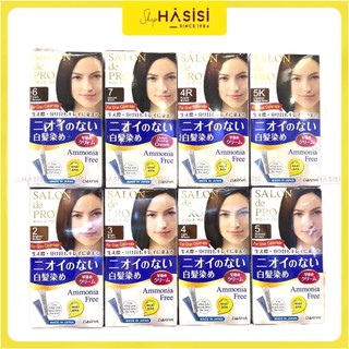 Thuốc Nhuộm - Nữ SALON DE PRO - Quick Dyeing Cream kem nhuộm tóc bạc