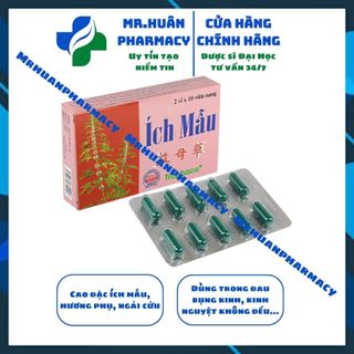 Ích Mẫu Traphaco - Hỗ trợ trong trường hợp đau bụng kinh, kinh nguyệt không đều