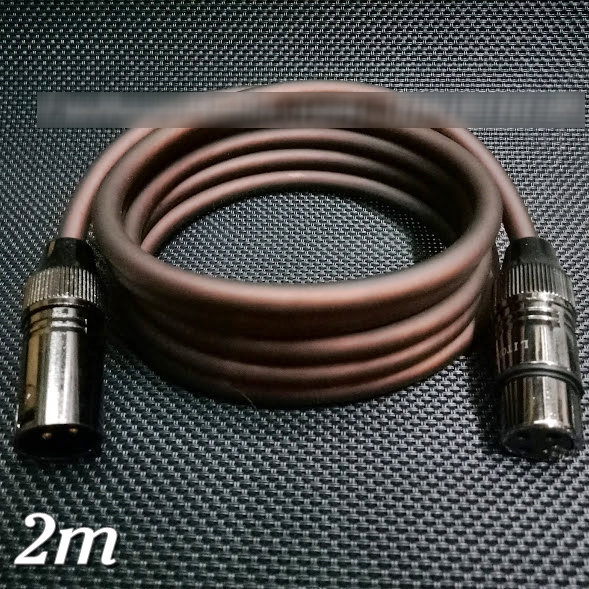 Dây micro Jack Canon XLR đực ra XLR cái 2m