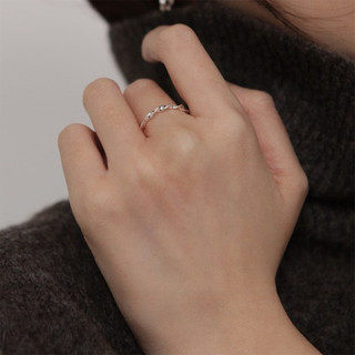 Nhẫn bạc TLEE TWISTED cá tính TLEE JEWELRY A0320