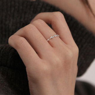 Nhẫn bạc TLEE TWISTED cá tính TLEE JEWELRY A0320