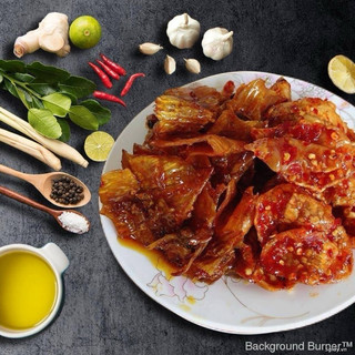 500g mực rim sate nguyên con