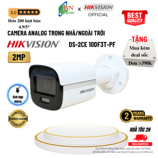 Camera HDTVI Full màu HIKVISION DS-2CE 10DF3T-PF chống ngược sáng