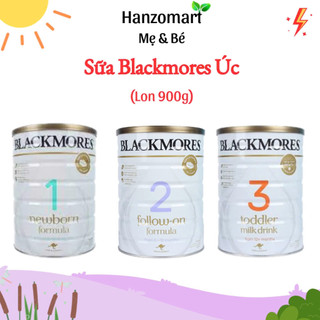 Sữa blackmore 900gr số 1,2,3 hàng của Úc, Date mới - sữa Blackmores mẫu mới nhất
