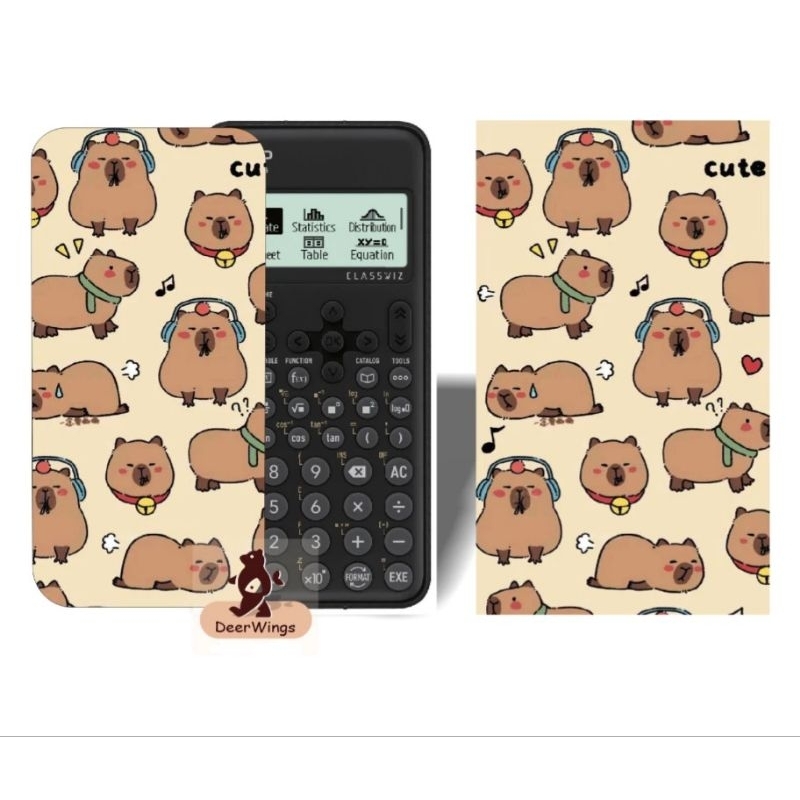DECAL dán máy tính capybara cute B 24 (các dòng 500/570/580/680/590/880/...)