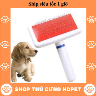 Lược bàn chông nhựa chải lông chó mèo