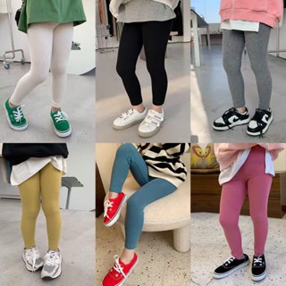  Quần Legging Bé Gái 12-40kg thun tăm Mềm Co Giãn Tốt Quần Dài Ôm  chất vừa phải không quá dày  