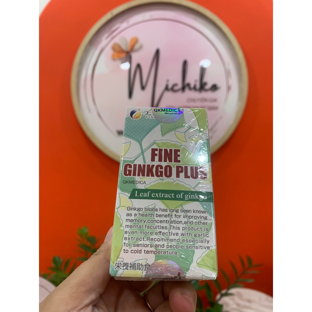 Viên Uống Fine Japan N Hoạt Huyết Dưỡng Não Nhật Bản Fine Ginkgo Plus 400 viên