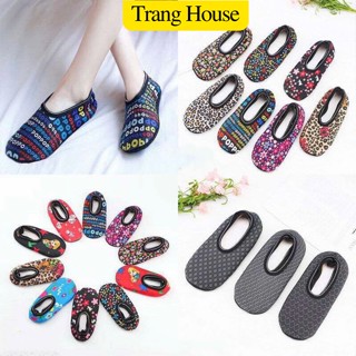 1 ĐÔI DÉP HÀI ĐI TRONG NHÀ, HÀI LÓT LÔNG NGƯỜI LỚN, CHO BÉ 0-11 TUỔI - TRANGHOUSE