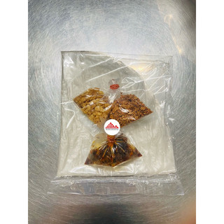 Combo 20 bịch bánh tráng muối sate tỏi, bánh tráng phơi sương chấm muối tôm sate tỏi phi nhà làm - Bánh tráng Tây Ninh