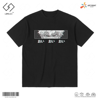 Áo thun Unisex My Hero Academia Katsuki Bakugo Cotton 100% ngắn tay