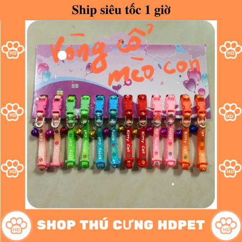 Vòng cổ dành cho chó mèo con