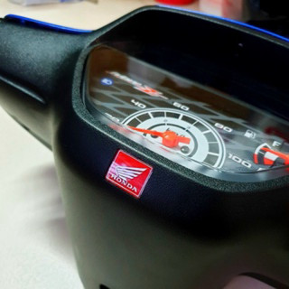 Tem Logo Honda Cánh Chim Màu Đỏ Dán Bợ Cổ Đồng Hồ Xe Máy