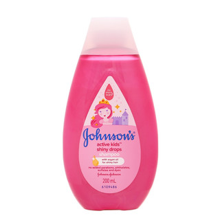 Dầu gội cho bé gái Johnsons Baby Óng mượt mái tóc tơ 200ml