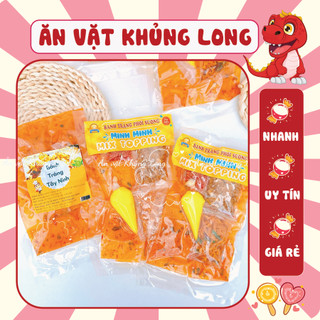 COMBO Bánh Tráng Phơi Sương / Muối Tép Hàng Phi / Bơ Béo - Ăn vặt Khủng Long