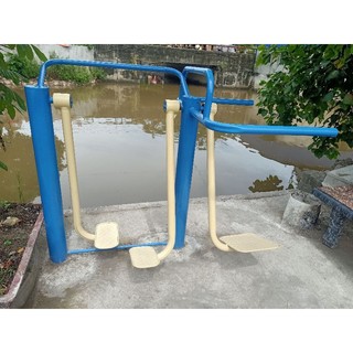máy tập  2 chức  năng  đi  bộ  trên  không  và  lắc hông eo