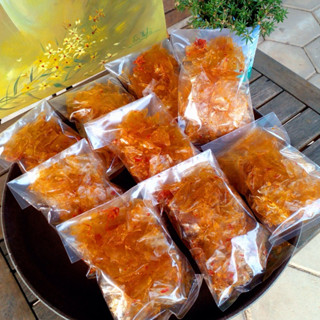 (1,3kg) COMBO 20 gói lớn Bánh tráng sấy mắm tép giòn Bình Định