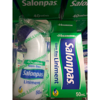 Chai lăn Salonpas Liniment Hisamitsu 50ml