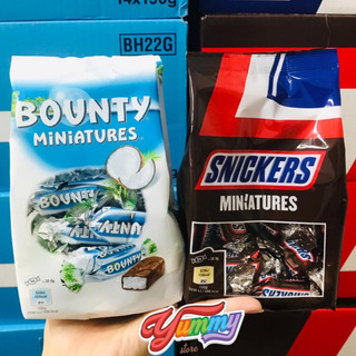 Socola Bounty / Snickers Miniatures Gói 150G