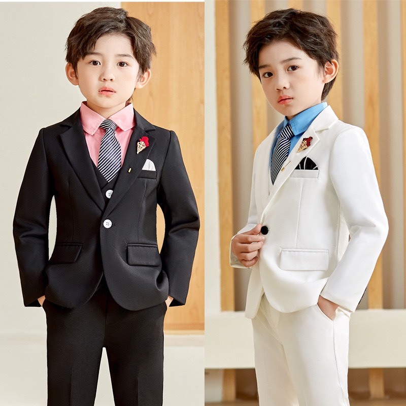 BỘ VEST BÉ TRAI CAO CẤP PHONG CÁCH HÀN QUỐC